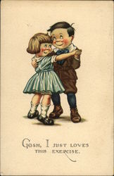 Gosh, I just loves this exercise Postcard