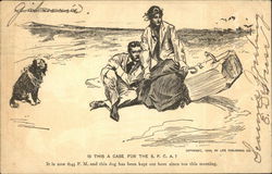 Is this a case for the S.P.C. A.? Postcard