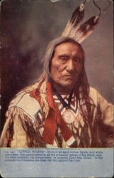 Sioux Chief "Little Wound" Postcard