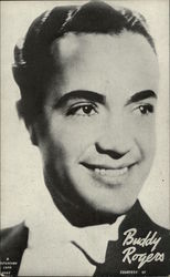 Buddy Rogers - Black and White Photograph Actors Arcade Card Arcade Card Arcade Card