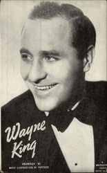 Wayne King Portrait Performers & Groups Arcade Card Arcade Card Arcade Card