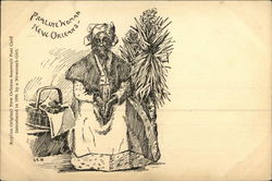 Praline Woman in New Orleans, LA Postcard