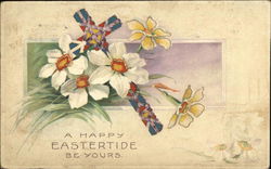 A Happy Eastertide Be Yours Postcard