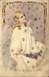 With loving Easter greeting Postcard
