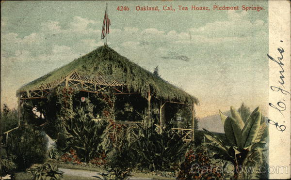 Tea House, Piedmont Springs Oakland California