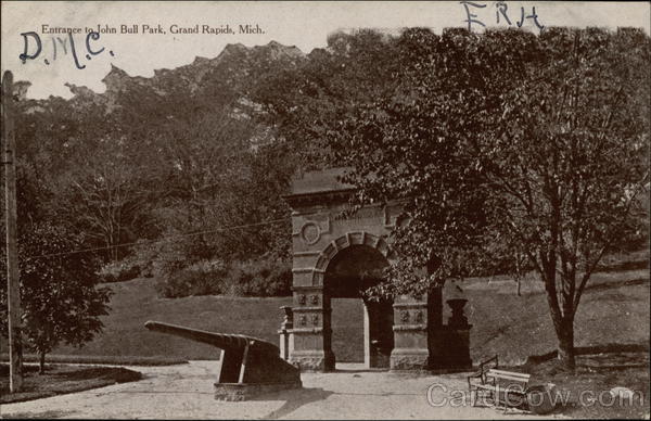 Entrance to John Bull Park Grand Rapids Michigan