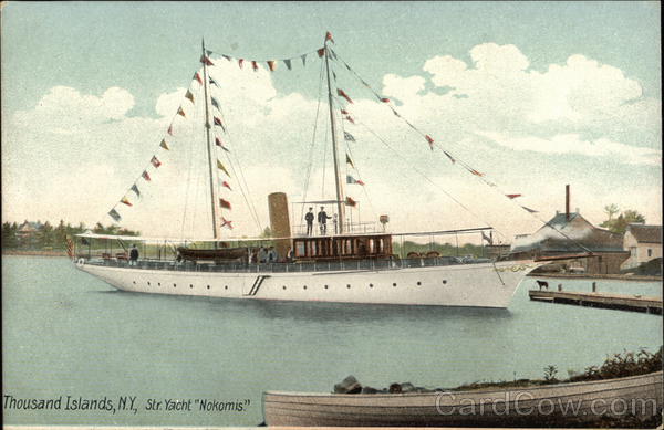 Str. Yacht Nokomis Thousand Islands New York