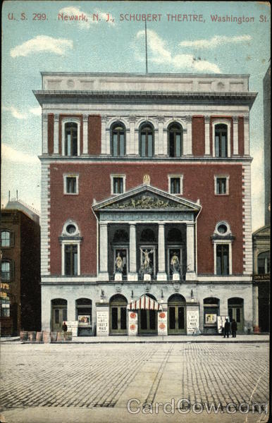 Schubert Theatre Newark New Jersey
