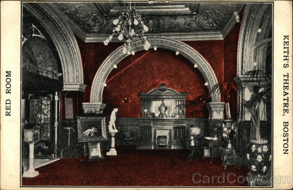 Keith's Theatre - Red Room Boston Massachusetts
