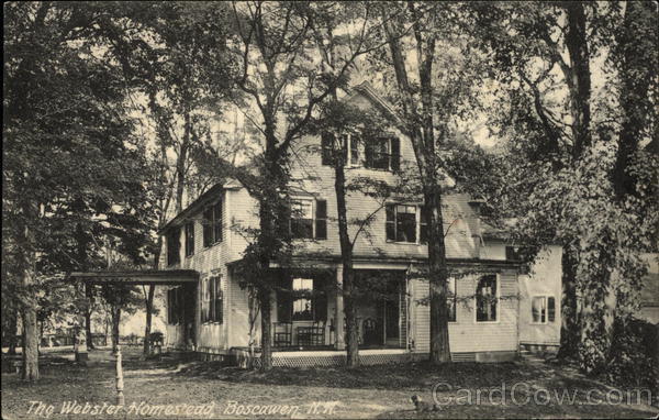 The Webster Homestead Boscawen New Hampshire