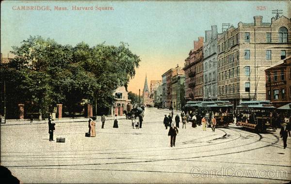 Harvard Square Cambridge Massachusetts
