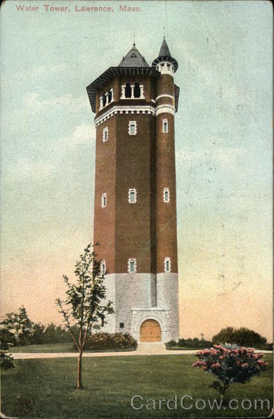 Water Tower Lawrence Massachusetts