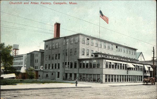 Churchill and Alden Factory Campello Massachusetts