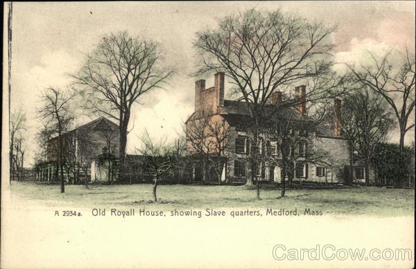 Old Royall House, Showing Slave Quarters Medford Massachusetts