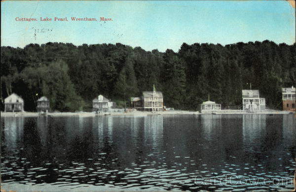 Cottages on the Water at Lake Pearl Wrentham Massachusetts