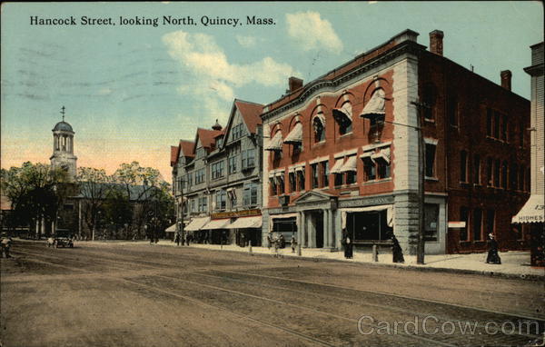 Hancock Street, Looking North Quincy Massachusetts