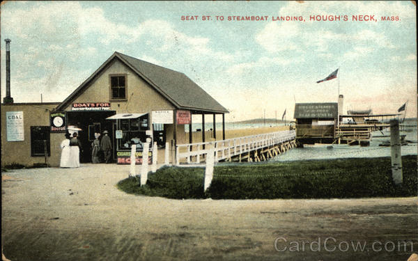 Seat Street to Steamboat Landing Houghs Neck Massachusetts