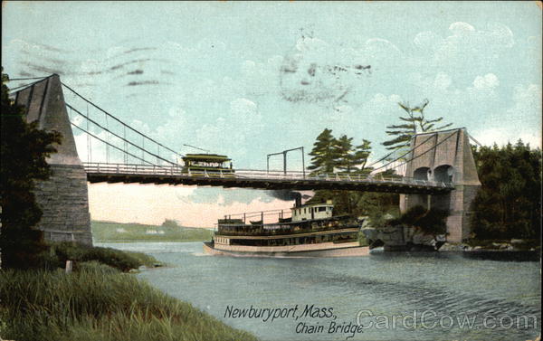 Chain Bridge Newburyport Massachusetts