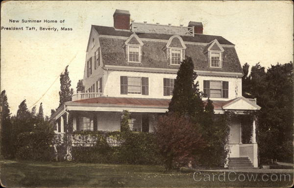 New Summer Home of President Taft Beverly Massachusetts