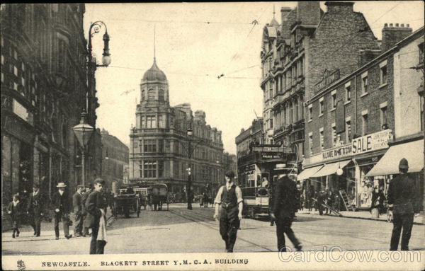 Blackett Street Y.M.C.A. Building Newcastle England