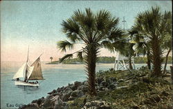 Indian River - Mouth Elbow Creek Eau Gallie, FL Postcard Postcard Postcard