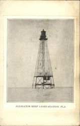 Alligator Reef Light Station Postcard