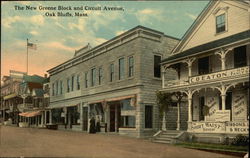The New Greene Block and Circuit Avenue Postcard