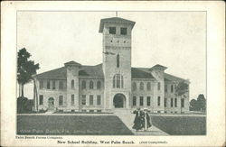 New School Building West Palm Beach, FL Postcard Postcard Postcard