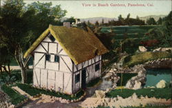View in Busch Gardens Pasadena, CA Postcard Postcard Postcard