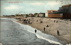 Ocean Front and Moonstone Beach Redondo Beach, CA Postcard Postcard Postcard