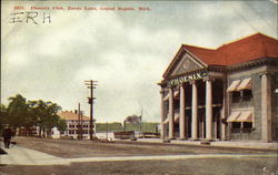 Phoenix Club, Reeds Lake Grand Rapids, MI Postcard Postcard Postcard