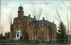 St. Mary's Academy Burlington, VT Postcard Postcard Postcard