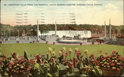 American Falls from the Pergola, Oakes Garden Theater Postcard