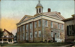 Court House Building Postcard