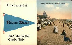 View of Beach Postcard