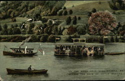 On the River near Susquehana, PA Postcard