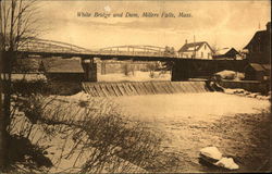 White Bridge and Dam Postcard