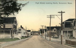 High Street, Looking North Postcard