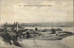 Somerset Iron Works Massachusetts Postcard Postcard Postcard