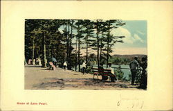Lake Pearl Wrentham, MA Postcard Postcard Postcard