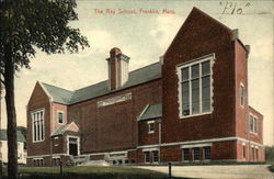 The Ray School Franklin, MA Postcard Postcard Postcard