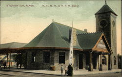 N.Y., N.H. & H. R.R. Station Postcard