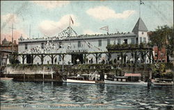 Crescent Motor Boat Club, on the Merrimac River Postcard