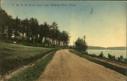 Y.M.C.A. Grove and Lake, Whalom Park Lunenburg, MA Postcard Postcard Postcard