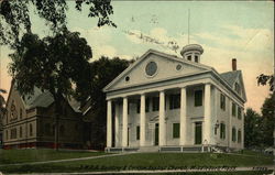 Y.M.C.A. Building & Central Baptist Church Postcard
