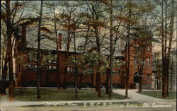 Y.M.C.A. Training School, the Gymnasium Springfield, MA Postcard Postcard Postcard
