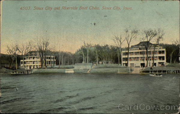 Sioux City and Riverside Boat Clubs Iowa
