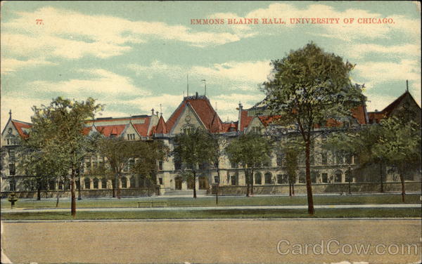 Emmons Blaine Hall, University of Chicago Illinois