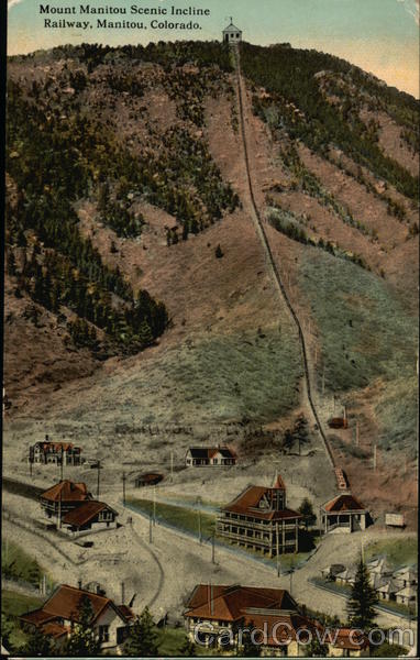 Mount Manitou Scenic Incline Railway Colorado