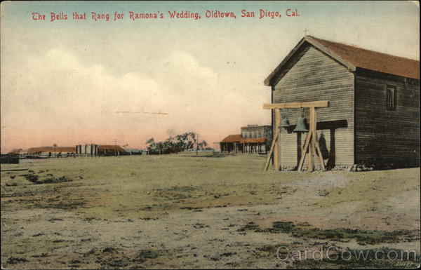 The Bells that Rang for Ramona's Wedding, Oldtown San Diego California